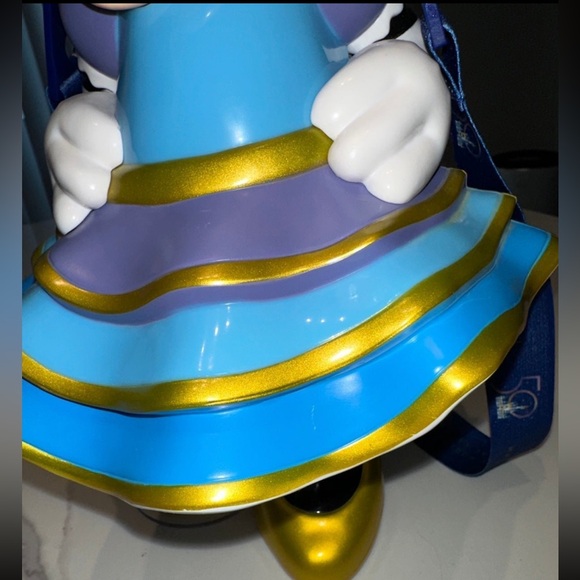 Walt Disney World 50th Anniversary Mickey and Minnie Popcorn Bucket and Sipper - Picture 8 of 11